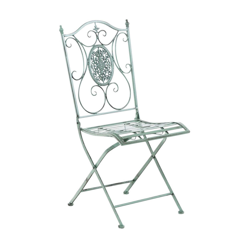 Thumbnail - TPFGarden Stühle, Grün, Metall, 42x91.5x49 cm, Gartenmöbel, Gartenstühle, Gartenstühle