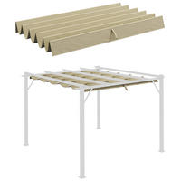 PERGOLA ERSATZDACH 3x3 m beige - Beige, Textil (250/6/255cm) - LEBENLANG