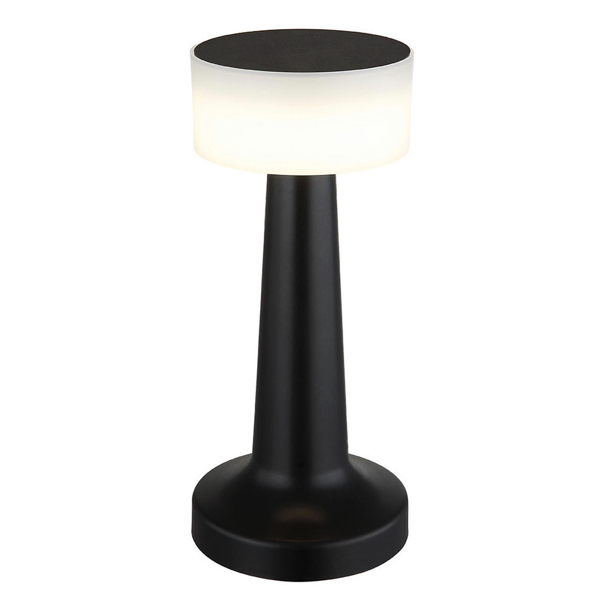 LED TISCHLEUCHTE Angelika Schwarz - Schwarz, Kunststoff (9.5/9.5/21.5cm) - Globo Lighting