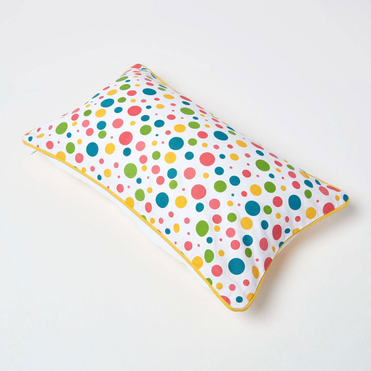 KISSENHÜLLE Bunte Punkte 30/50 cm, 100% Baumwolle - Multicolor, Textil (30/50cm) - Homescapes