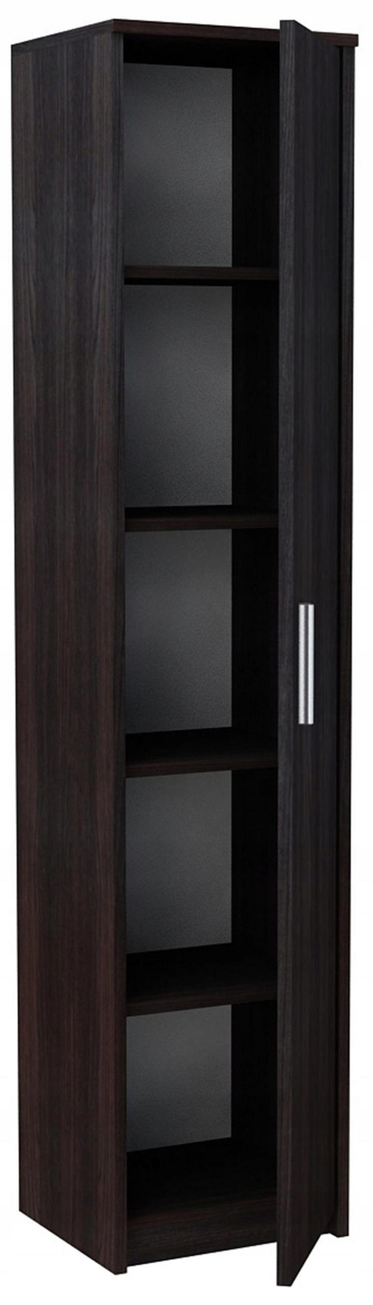 HOCHREGAL BODO R40Z Wenge 40/35/182 cm - Wengefarben, Holzwerkstoff (40/182/35cm) - Matkam Möbel