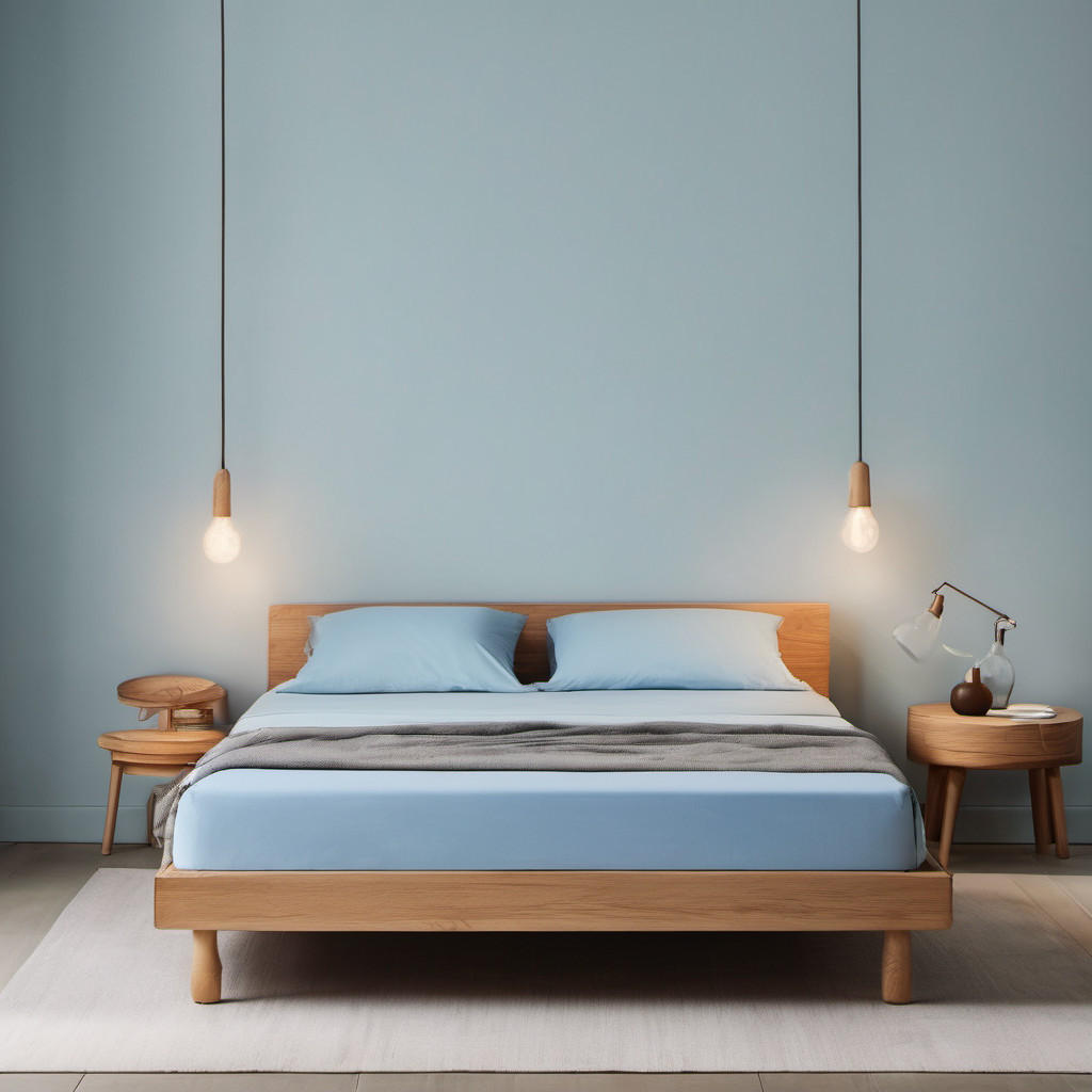 SPANNBETTLAKEN Premium Jersey Baumwolle - Hellblau, Naturmaterialien (140/200cm) - DarBene