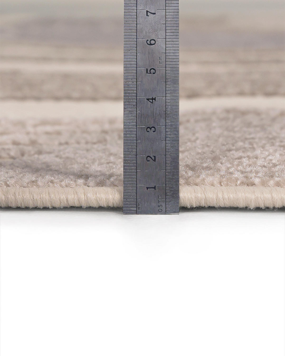 TEPPICH In-& Outdoor Fano Sole Mazovia 120x170cm Braun Creme Geometrisch Kurzflor - Grau, Textil (120/170cm) - Mazovia