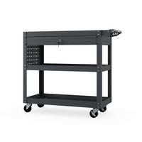 WERKSTATT-WERKZEUGWAGEN FRED 80x80x38 cm - Anthrazit, Metall (80/80/38cm)