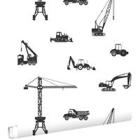 TAPETE Fahrzeuge 53 cm x 10.05 m - Schwarz, Papier (53/0.1cm) - ESTAhome