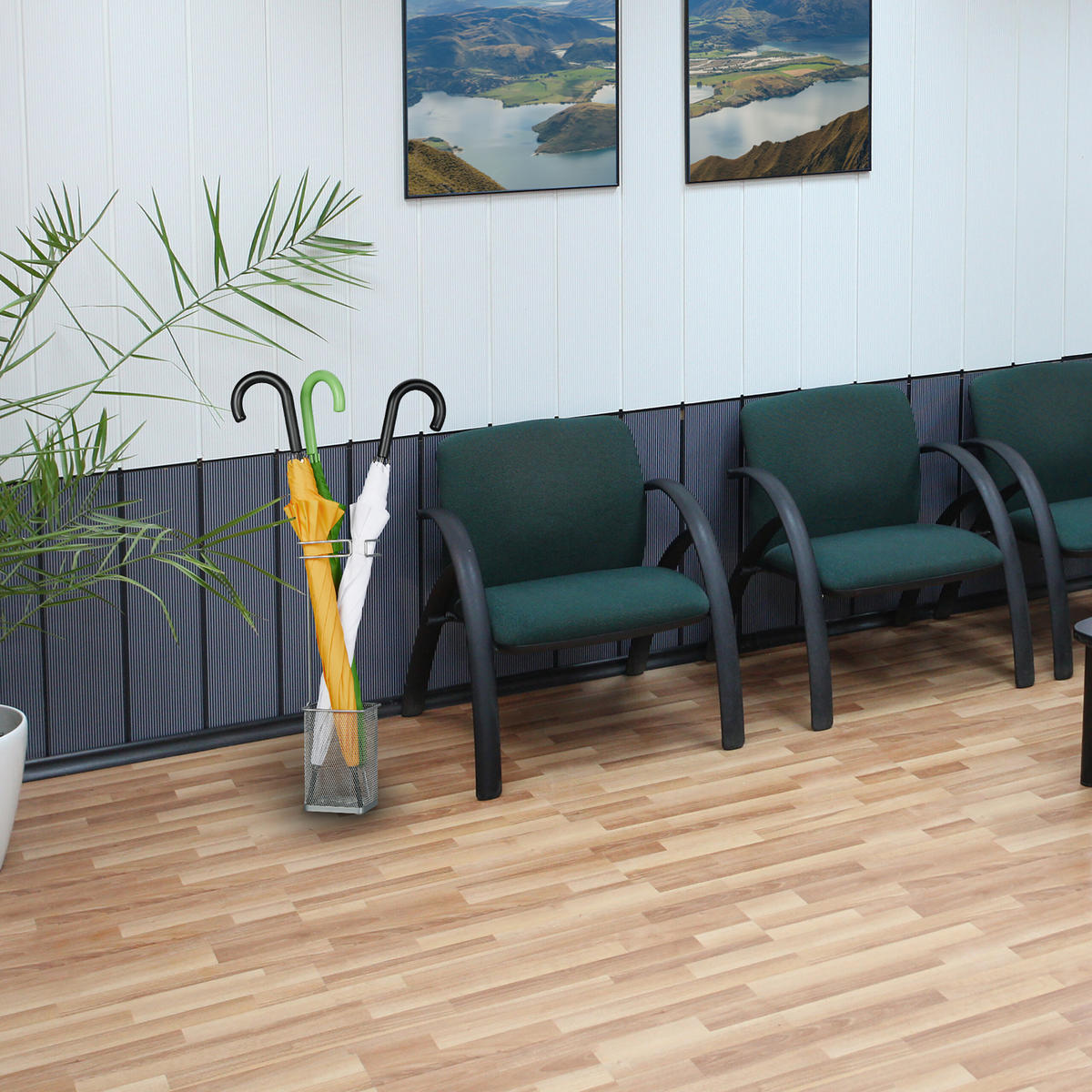 REGENSCHIRMSTÄNDER - Silberfarben, Metall (13.5/52.5/13.5cm) - Relaxdays