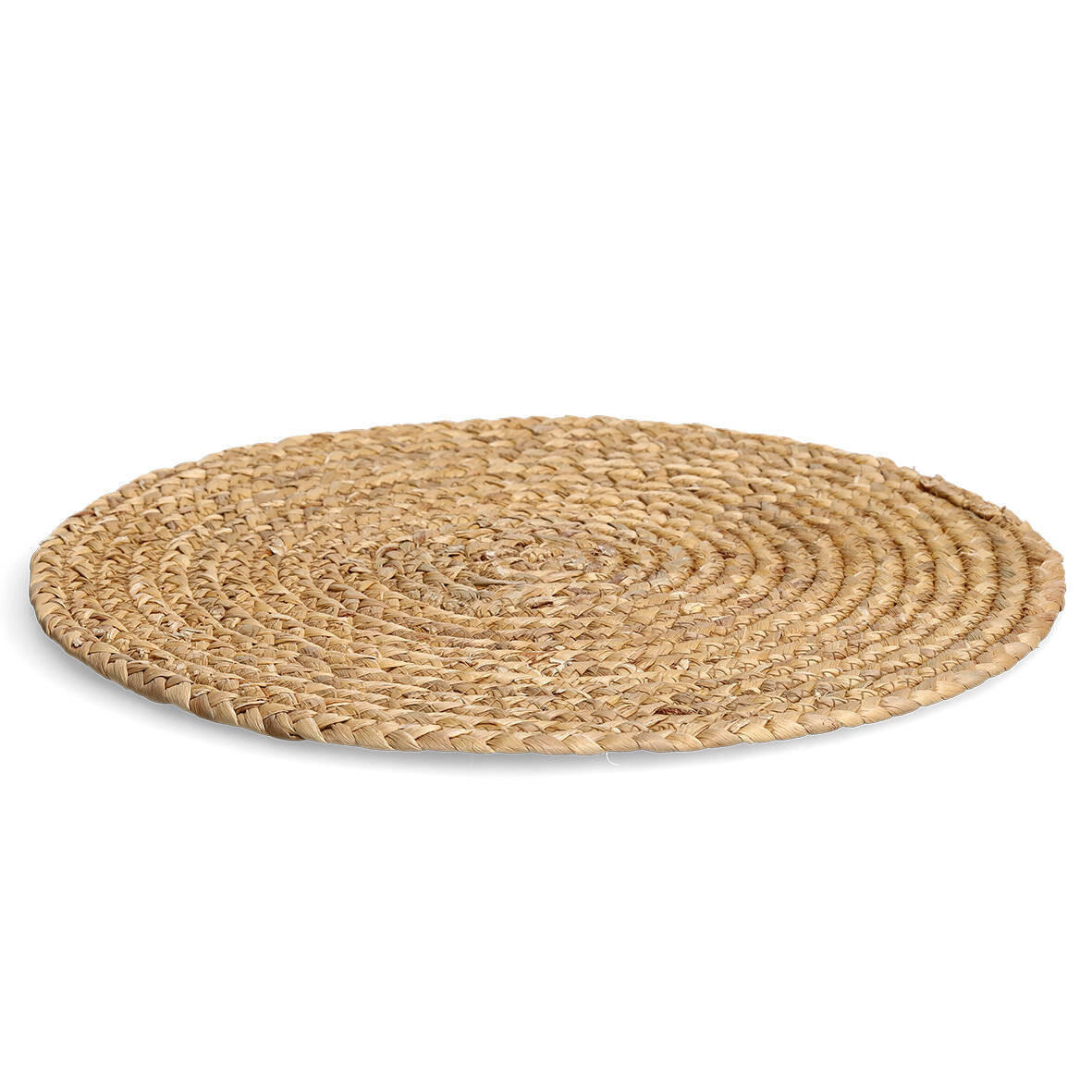 TISCHSET Wasserhyazinthe Ø 38 cm - Braun, Naturmaterialien (38cm)