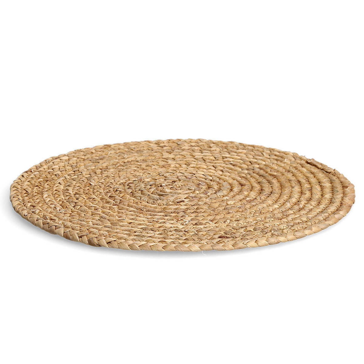 TISCHSET Wasserhyazinthe Ø 38 cm - Braun, Naturmaterialien (38cm)