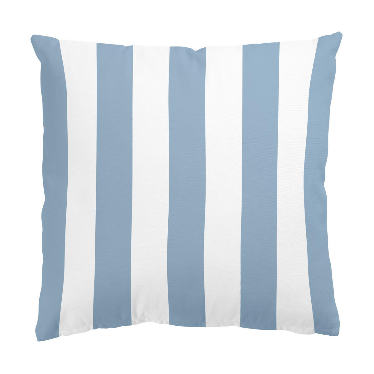 KISSENBEZUG Längsstreifen in Pastell Blau 40/40 cm - Pastellblau, Textil (40/40cm) - Bilderwelten