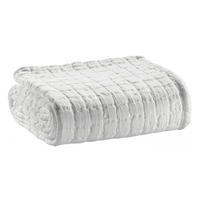 PLAID Swami weiß 130 x 200 cm - Weiß, Textil (130/200cm) - Vivaraise