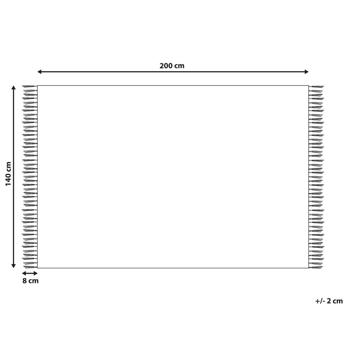DĚTSKÝ KOBEREC Růžový 140/200 cm Bavlna Tatarli - béžová, textil (140/200cm) - Beliani