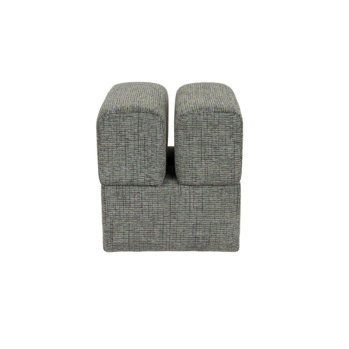 SITZHOCKER Staple Pouf/ Grün - Grün, Kunststoff (40/45/40cm) - Housecraft Living