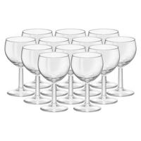 WEINGLÄSER GEEICHT Ballon Profi transparent 0,1 l 12er Set - Transparent, Glas (0.19L) - Van Well