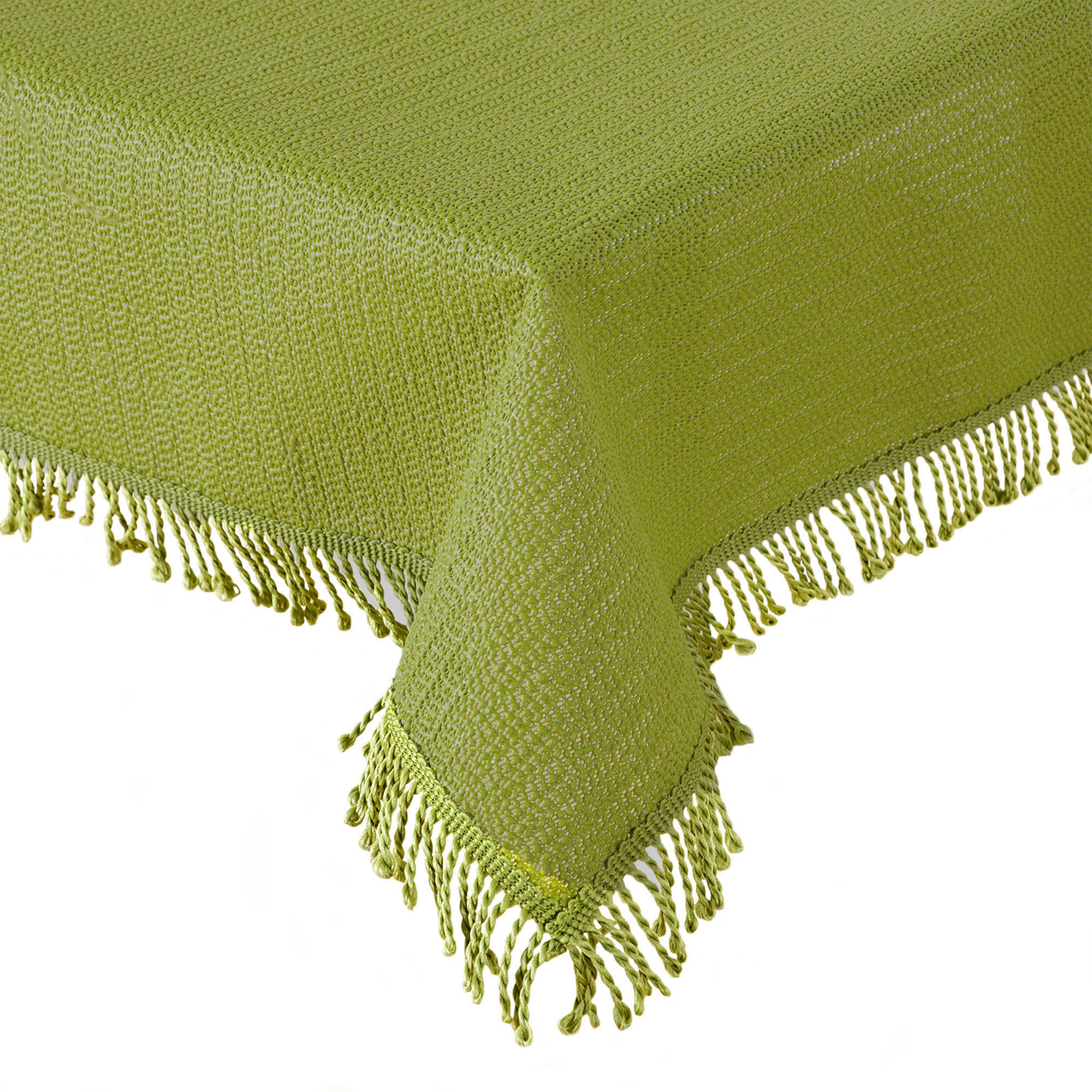 TISCHDECKE Gartentischdecke Grün 130x160 cm Weichschaum - Grün, Textil (130/160cm) - TiborTex