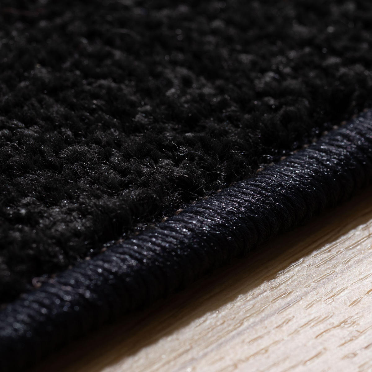 TEPPICH Ibiza 140/140 cm - Schwarz, Textil (140/140cm) - Steffensmeier