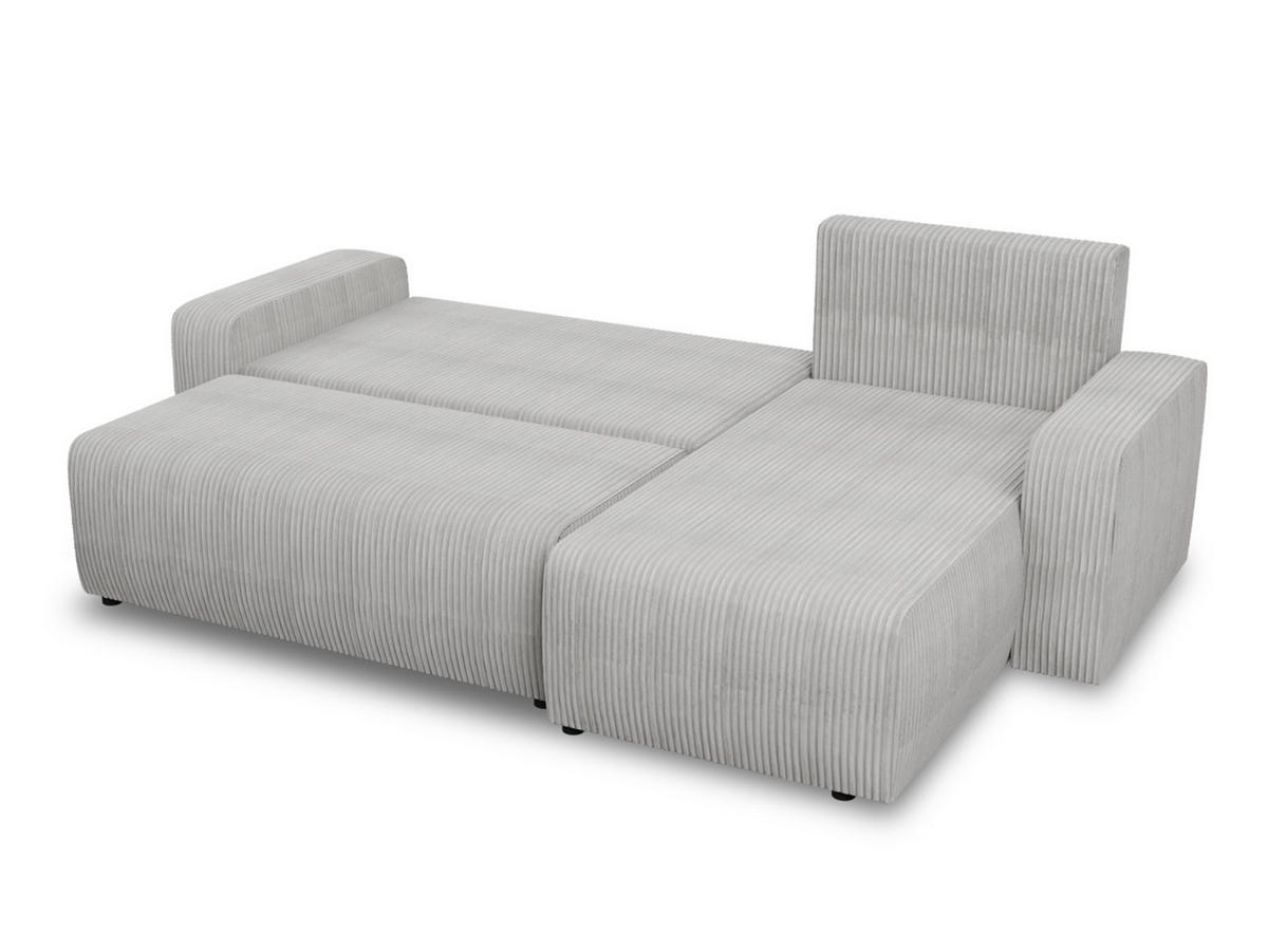 ECKSOFA Roma L - Grün, Holz/Textil (236/150cm) - Sofnet