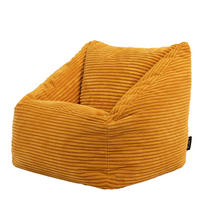 SITZSACK Flauschig für Kinder - Gelb, Textil (55/44/55cm) - icon