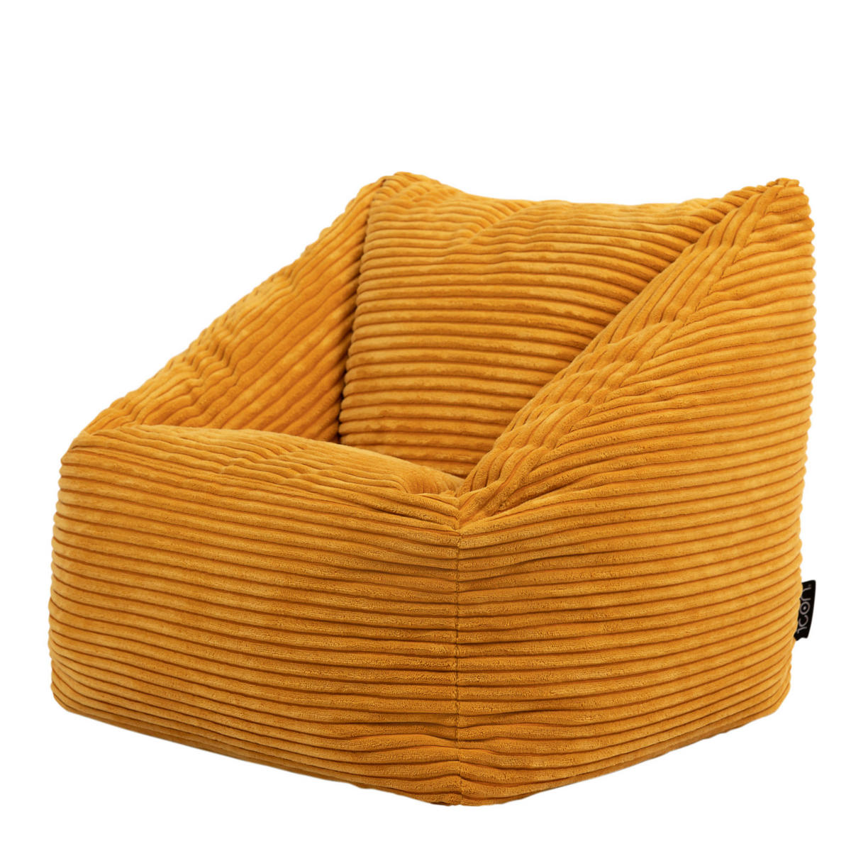 SITZSACK Flauschig für Kinder - Gelb, Textil (55/44/55cm) - icon