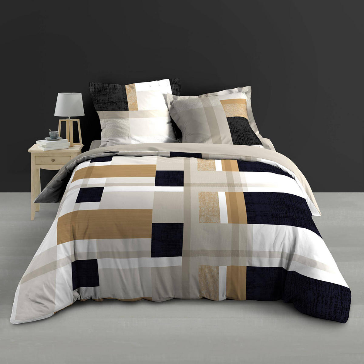 BETTWÄSCHE Ulysse 240/220 cm - Braun, Naturmaterialien (220/240cm) - Douceur d´intérieur