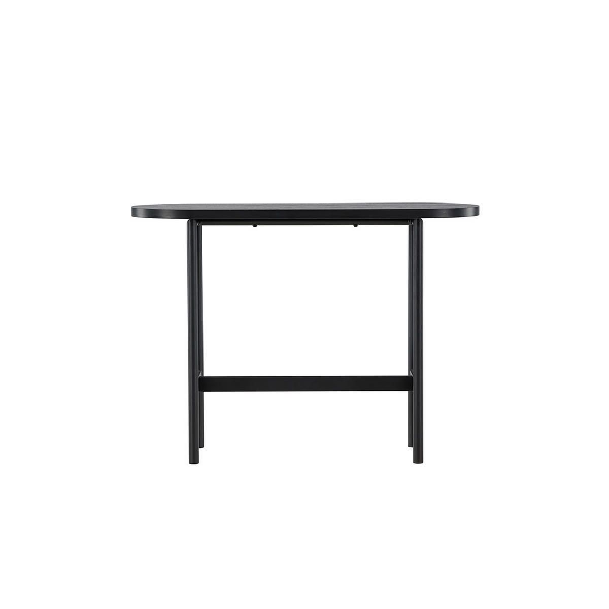 KONSOLENTISCH, Skate, Schwarz, Stahl, 40 x 110 x 80 cm - Schwarz, Metall (110/40/80cm) - ebuy24