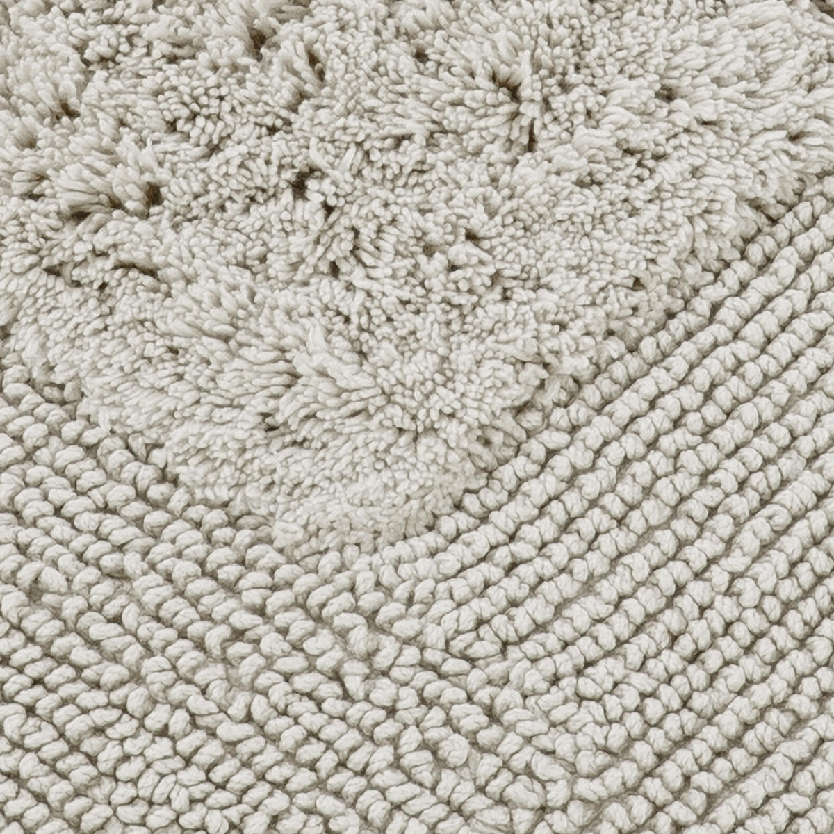 BADEMATTE DOUBLEFACE - Grau, Textil (60/100cm) - MÖVE