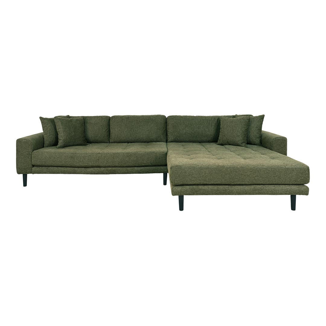 ebuy24 Ecksofa Grün 290x170 cm