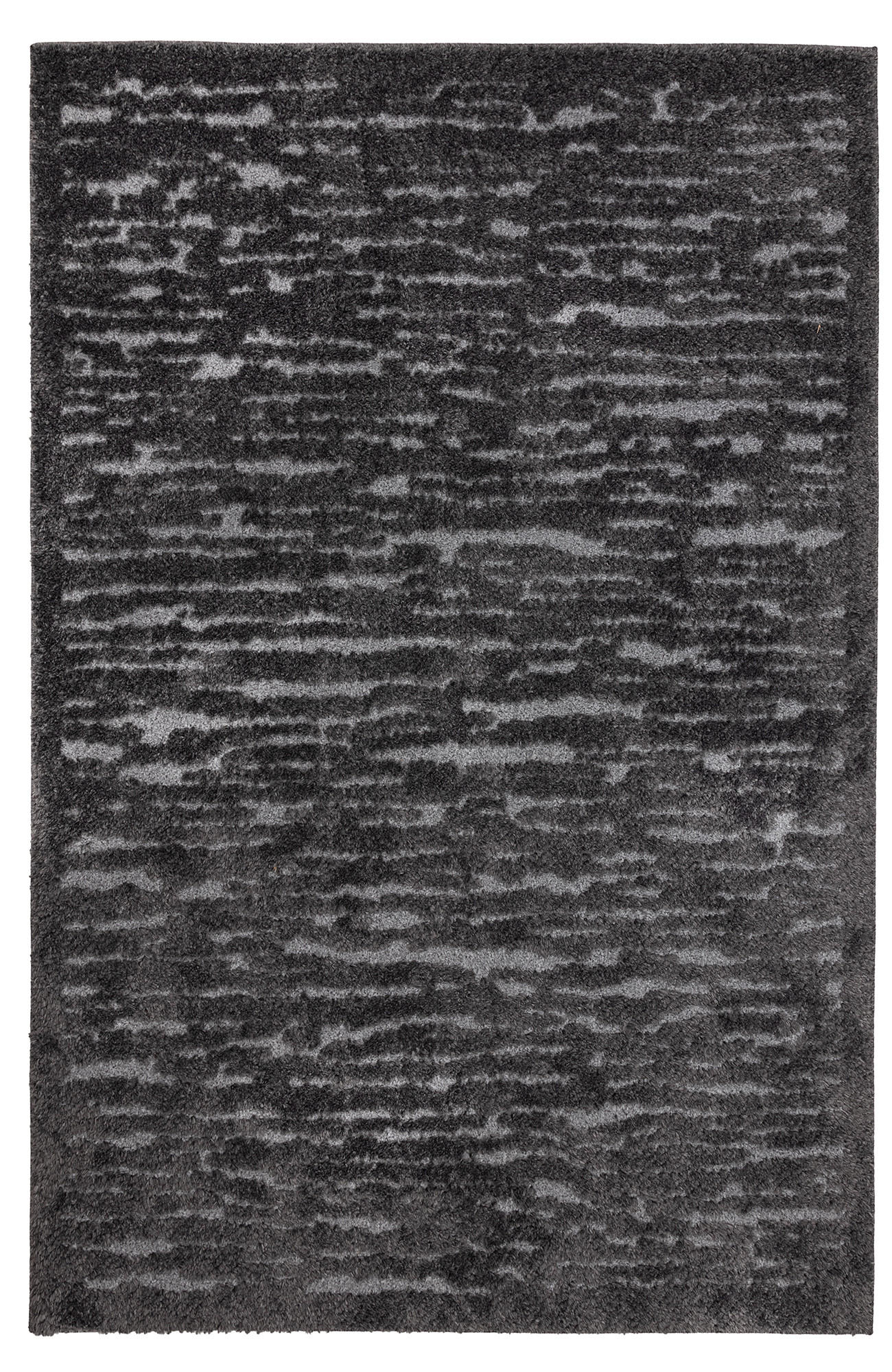 SOFT-TEPPICH Dunkelgrau 80x220 cm - Dunkelgrau, Textil (80/220cm) - Tesso Living