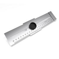 STREICHMASS Metall 200 mm - Silberfarben, Metall (20/5/2cm) - BAUHELD