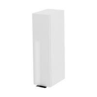 HÄNGESCHRANK – 20 cm – W20 – Lunara – Weiß Hochglanz - Weiß, Holzwerkstoff (20/72/30cm) - hi-markt