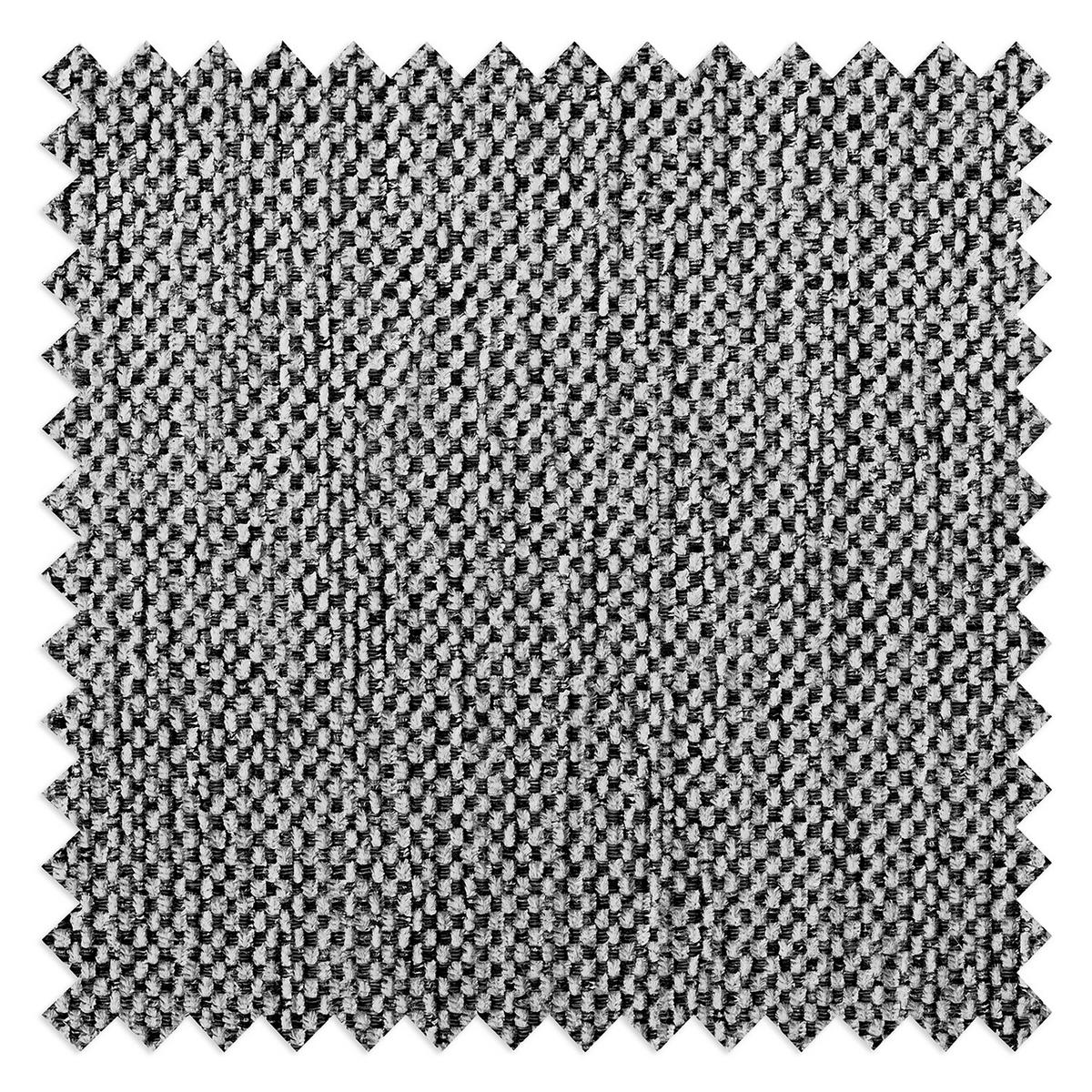 SESSEL - Silberfarben/Schwarz, Kunststoff/Textil (116/80/117cm) - home24