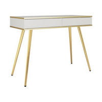 KONSOLENTISCH – T102 – 102 x 50 x 79 cm – Oro System – Weiß - Weiß, Holzwerkstoff (50/102/79cm) - hi-markt