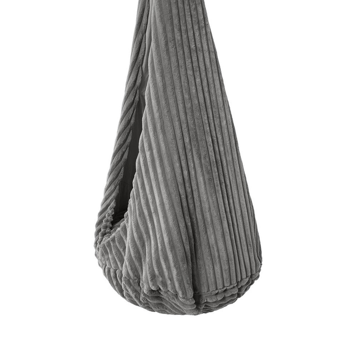KOKON-SCHAUKEL, Churros, mondgrau - Grau, Textil (72/157cm) - MeowBaby