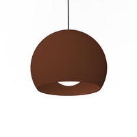 HÄNGELEUCHTE - Dunkelbraun, Metall (25/25/20cm) - Lumicom