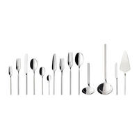 LUNCH TAFELBESTECK NewWave silber 113er Set - Silberfarben, Metall - Villeroy & Boch