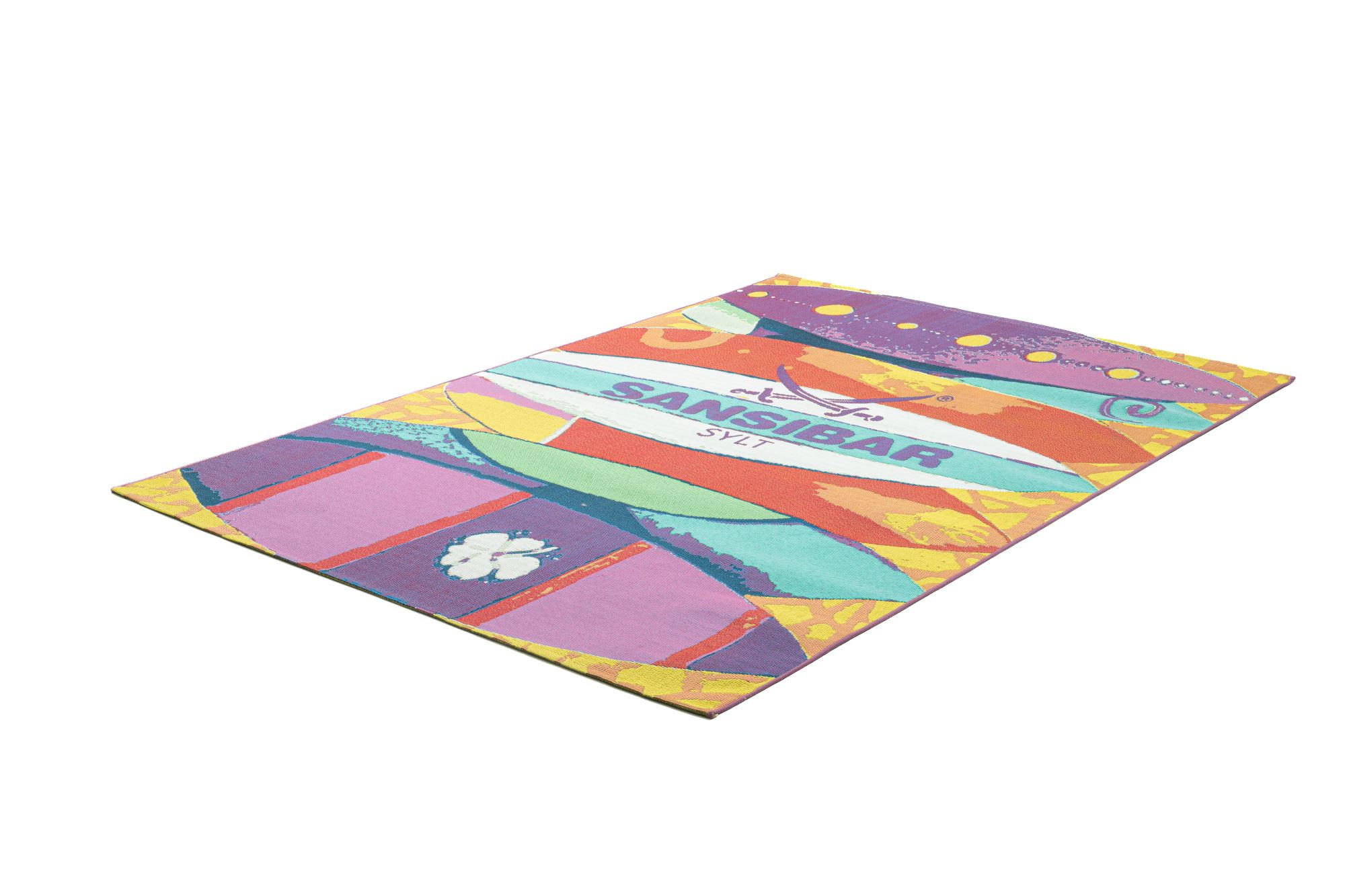 OUTDOORTEPPICH Rantum Beach 160x230 cm - Multicolor, Textil (160/230cm) - Sansibar SYLT