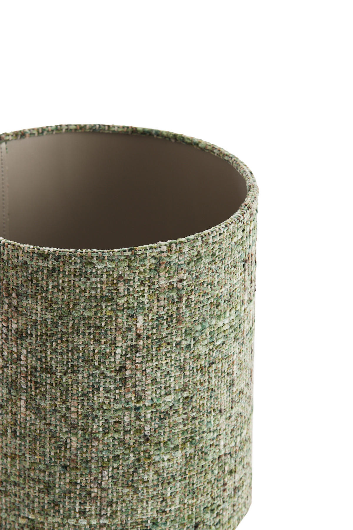 LAMPENSCHIRM Osire Grün 25/25/27 cm - Grün, Textil (25/25/27cm) - Light & Living