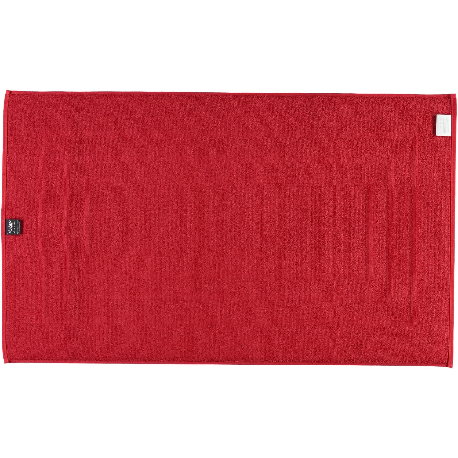 BADEMATTEN FEELING PURPUR - 3705 - Rot, Textil (60/100cm) - Vossen