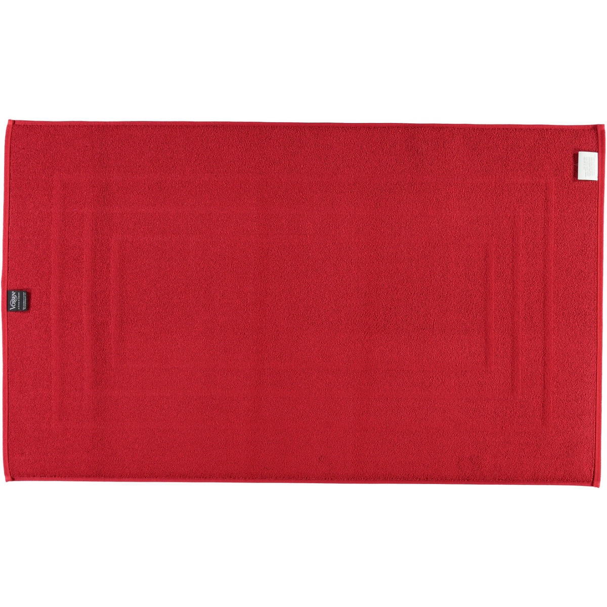 BADEMATTEN FEELING PURPUR - 3705 - Rot, Textil (67/120cm) - Vossen