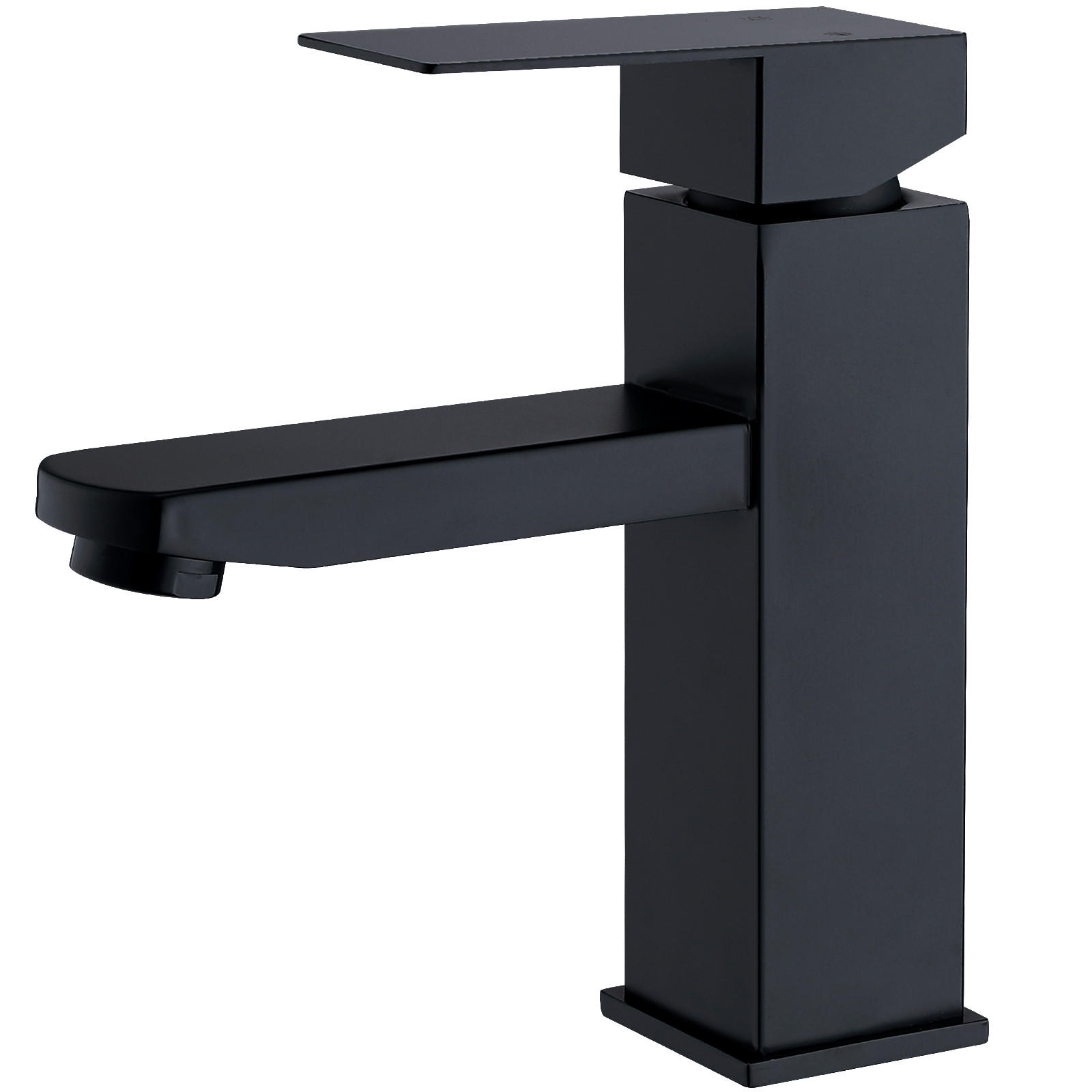 Homelody Waschtischarmatur Schwarz 19x7x30.5 cm