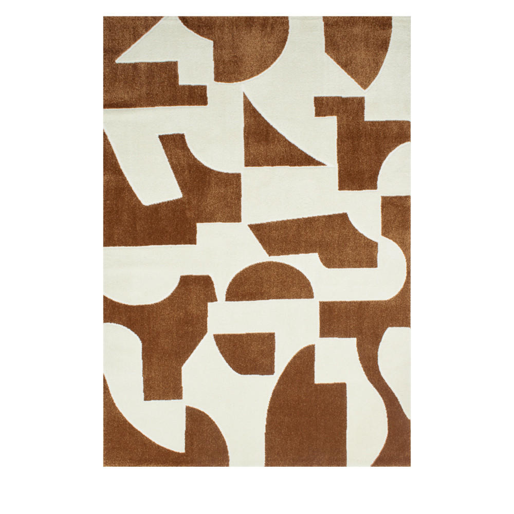 TEPPICH - Kastanie - Braun, Kunststoff (120/160cm) - Drawer