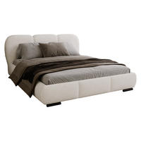 POLSTERBETT Rosa - Eichefarben/Schwarz, Holz/Textil (200/200cm) - MIRJAN24