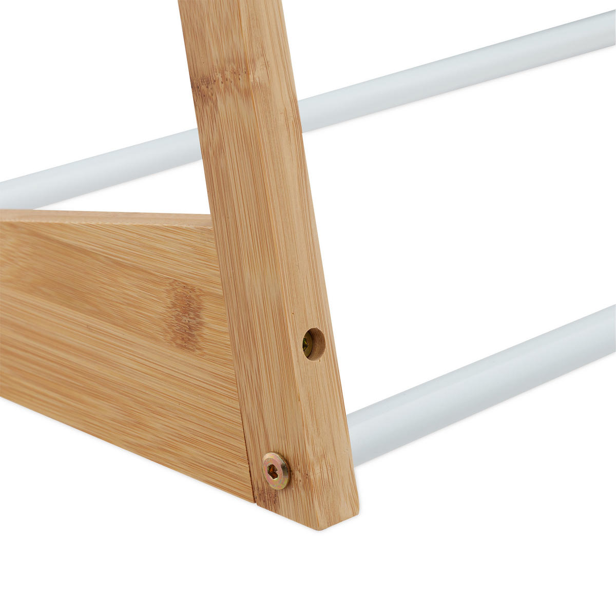 HANDTUCHHALTER - Multicolor, Holz/Metall (62/98/30cm) - Relaxdays