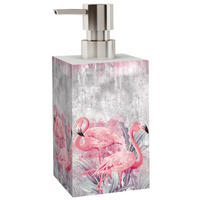 SEIFENSPENDER Flamingo - Pink/Hellrosa, Kunststoff (7/15/7cm) - Sanilo