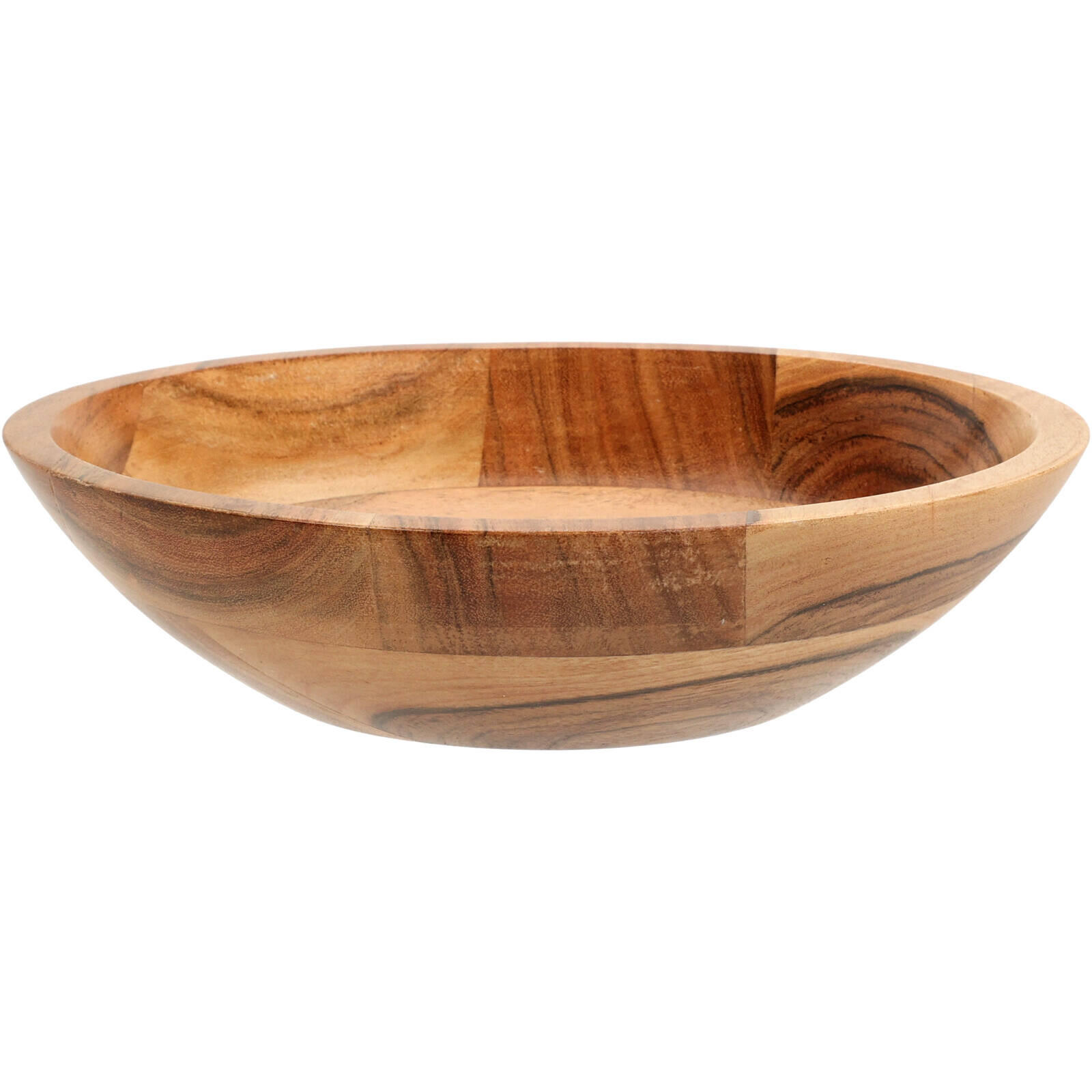 SCHALE Akazienholz 25/6 cm - Braun, Holz (6cm)