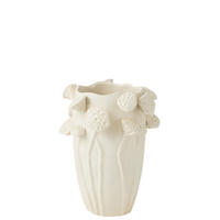 VASE NELUMBA - Töpferei - Beige - S - Ø 25.5 cm - Beige, Keramik (35cm) - J-Line