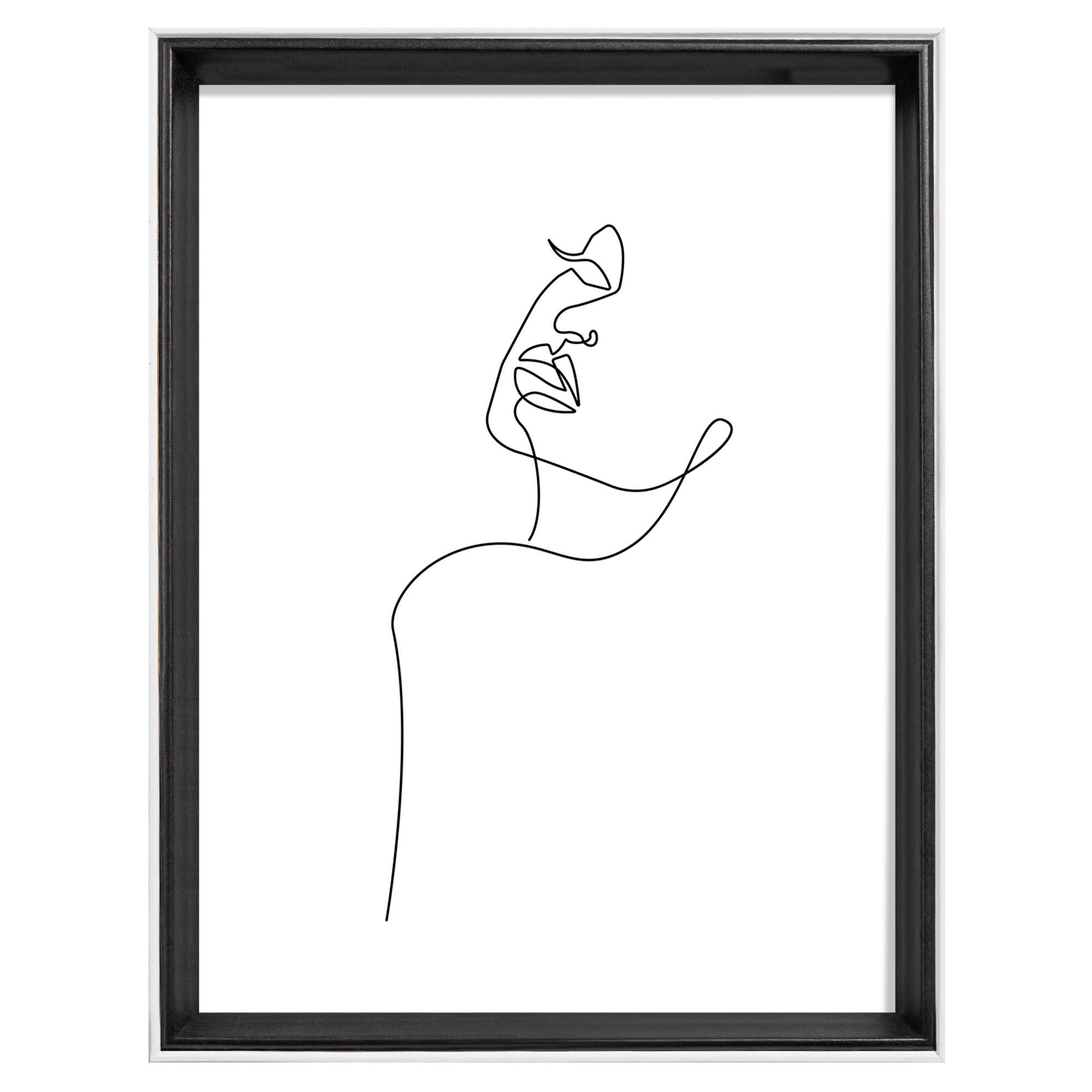 walther design Bilderrahmen Schwarz 20x26 cm