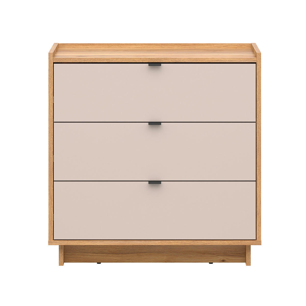 KOMMODE Donna Kaschmir - Beige, Holzwerkstoff (84.5/85/42cm) - Petits-meubles