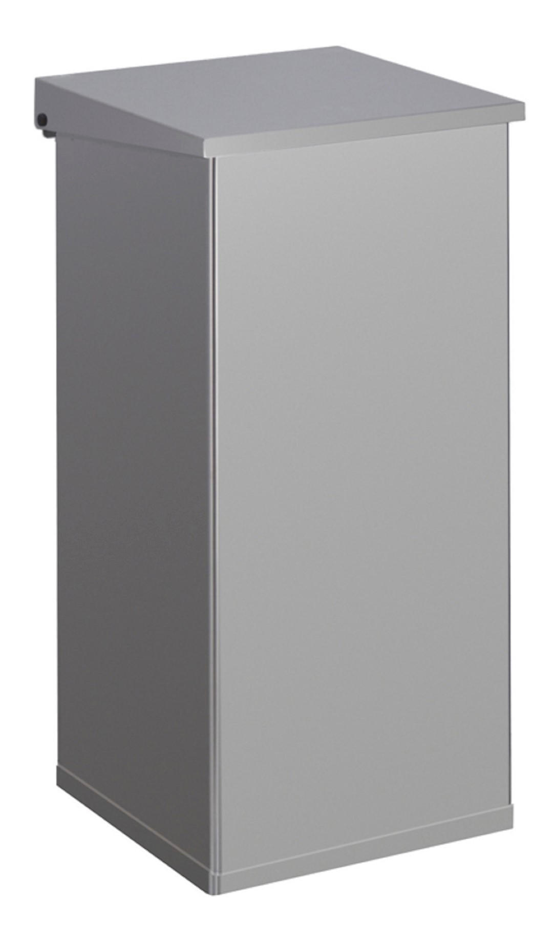 Proregal Mülleimer Grau 36x80x36 cm