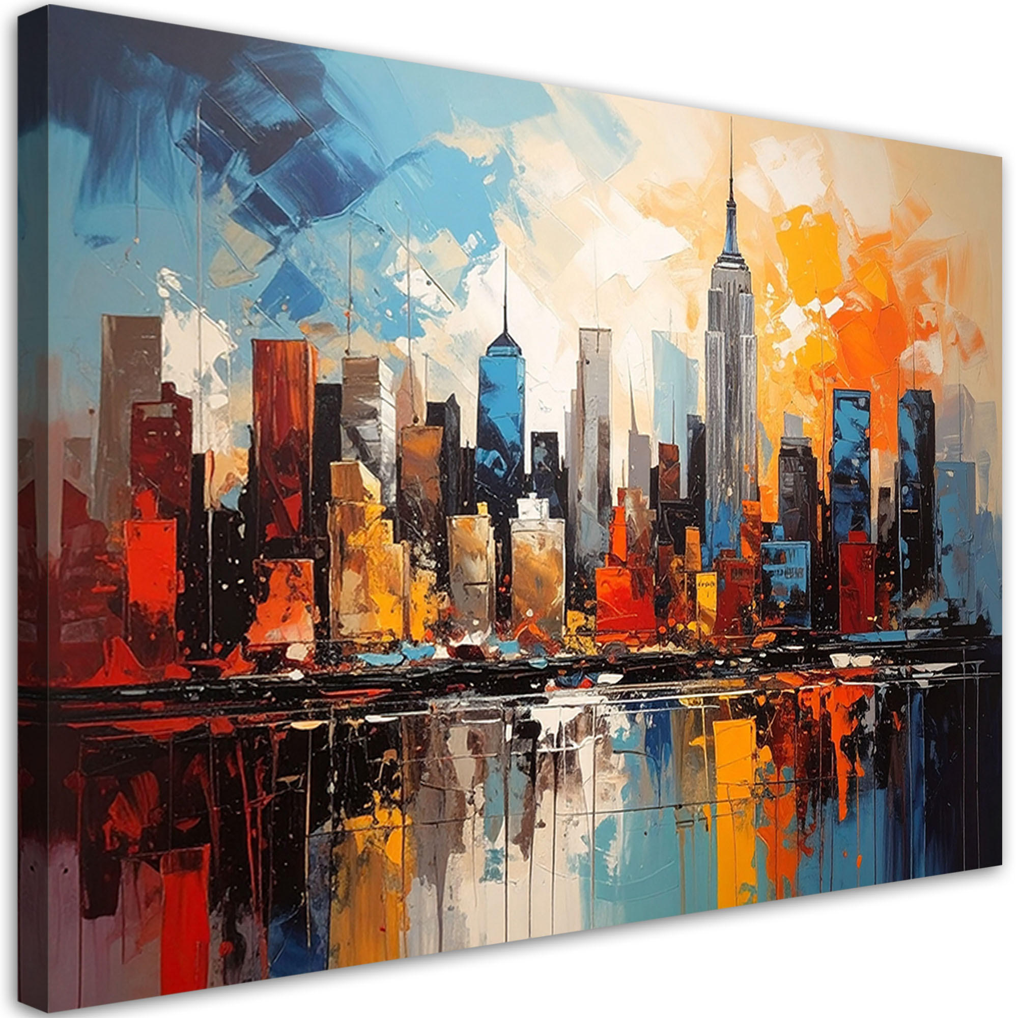 Feeby Leinwandbild, Mehrfarbig 120x80 cm
