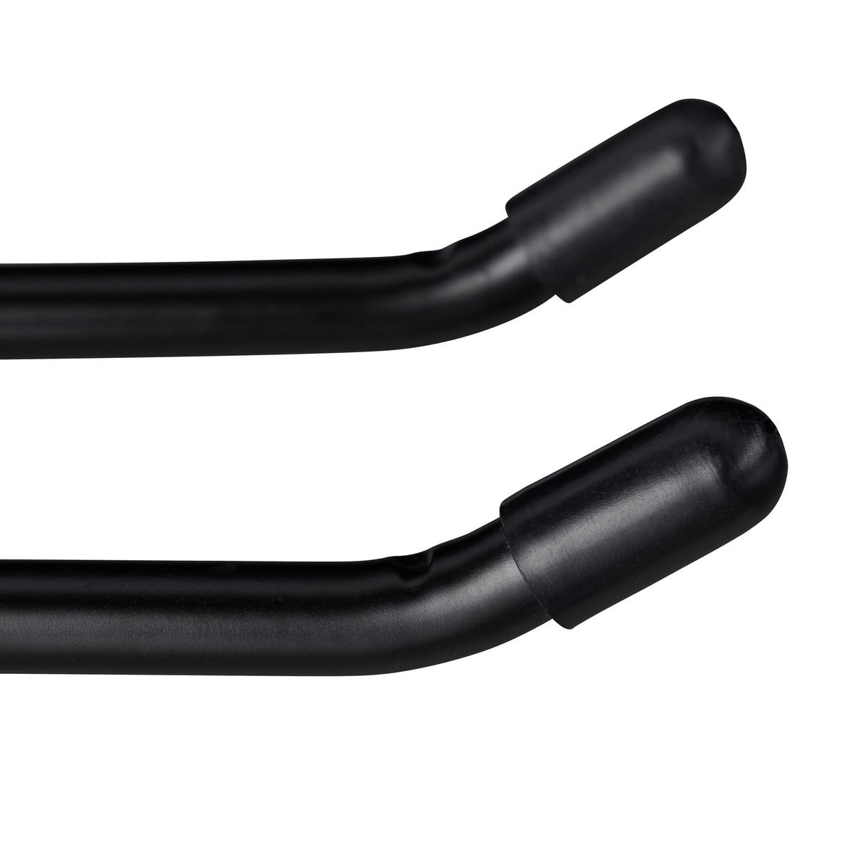 4XWANDHAKEN - Schwarz, Kunststoff/Metall (9/7.5/24cm) - Relaxdays
